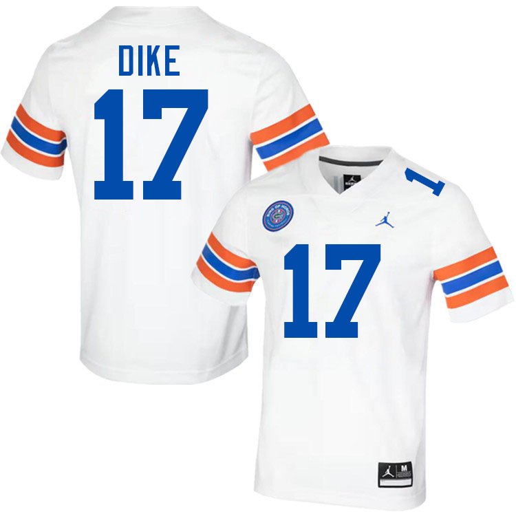 Chimere Dike Florida Jersey,Florida Gators #17 Chimere Dike Jersey Youth Uniforms-Throwback White